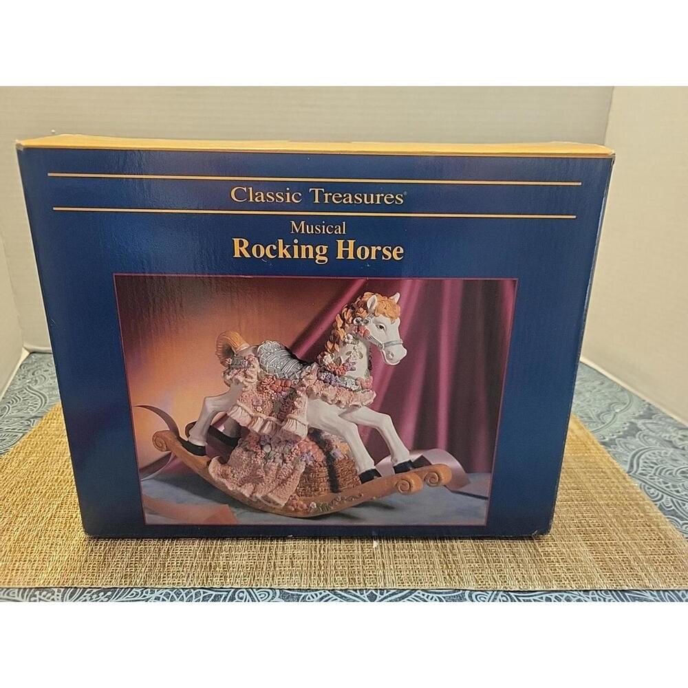 Classic Treasures Musical Rocking Horse—The Impossible Dream
